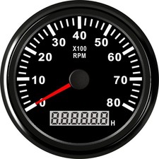 85mm Tachometer 8000RPM LCD