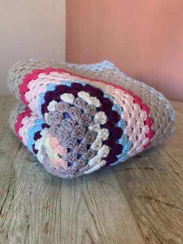 Handmade crochet granny - granny, square
