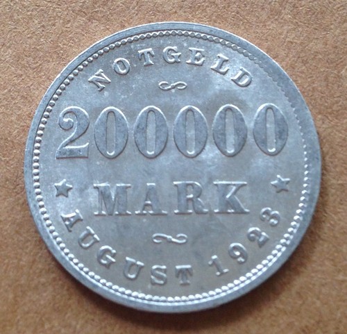 1923 200 000 mark coin - mark,