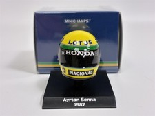 Ayrton senna helmet 1987 10 - helmet,