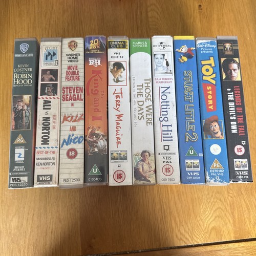 Vhs mixed genre bundle - vhs,