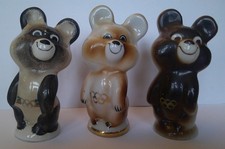 USSR Pollonoye 3 Misha Olympic Bears