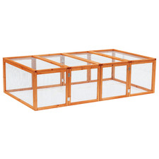 Rabbit Hutch Cage with Run and