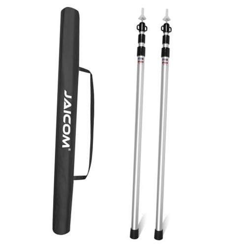 Jaicom adjustable tarp poles - jaicom,