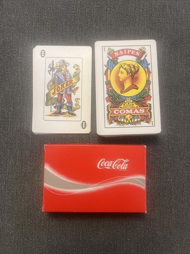 Cartas espanola coca cola - coca,