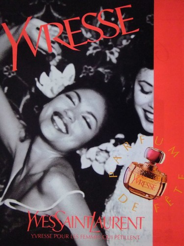 Advertisement 1996 yves saint - advertisement,