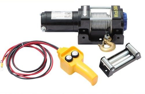 Electric winch buggy - buggy, trailer
