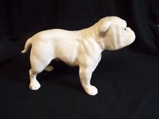 Large early 20thC pottery model of a Bulldog?