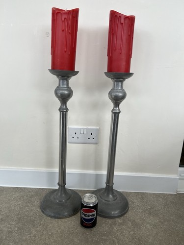 Pair tall candlestick - tall, holder