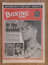 Boxing News - Magazine / Issue: 30th August 1991