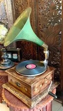 Antique HMV Gramophone Fully