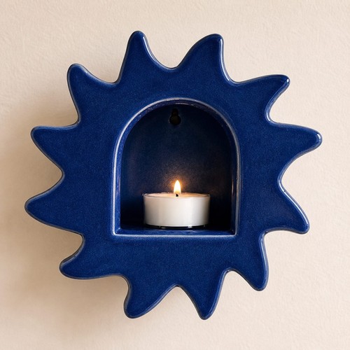 Wall candle holder star - ,