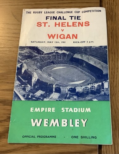 1961 rugby league - 1961, programme