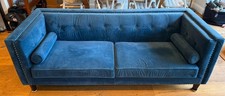 Felisa 3 Seat Velvet Sofa