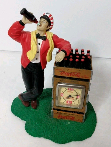 Coca cola mini clock 1999 - clock,