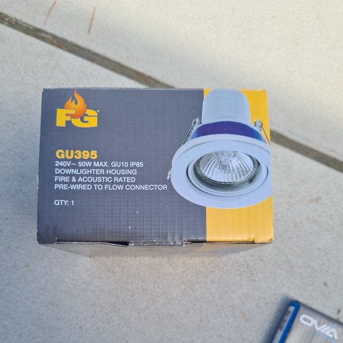 Ovia gu395 ip65 50w - wh, gu10