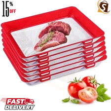 4X  STRETCH LID STORAGE TRAYS
