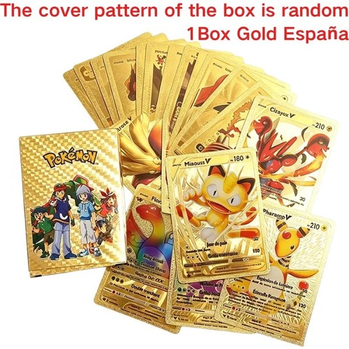 55pcs pokemon card - foil, gold