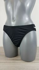 Pull & Bear Double Strap Bikini Bottoms Hipster Black EU LARGE A173-23