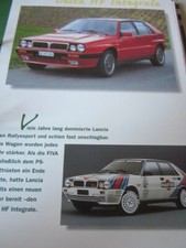 Dream Car Data Sheet Lancia