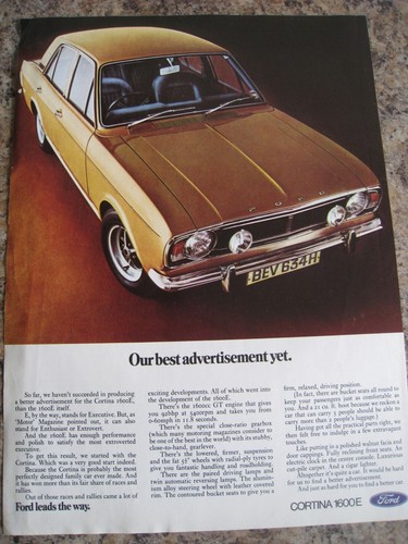Ford cortina 1600 - ford, e