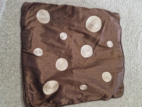 Bhs inch brown cushion - brown,