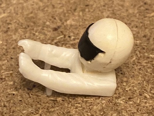 Scalextric old white - scalextric, head