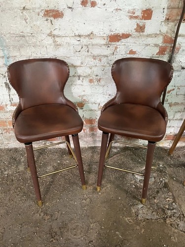Set brown faux leather - set,