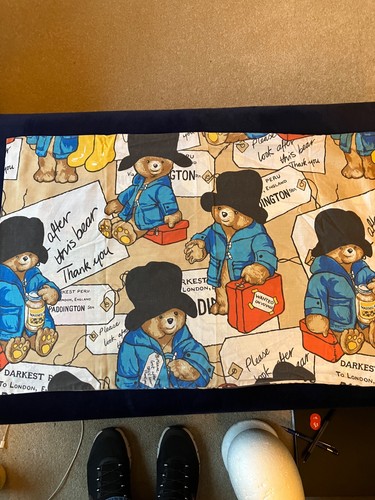 Vintage paddington pillow - paddington,