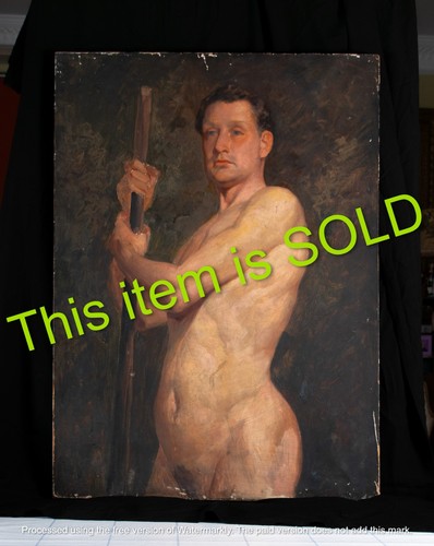Oil painting male - oil, painting,