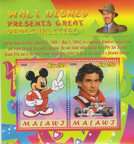 Walt disney malawi mnh 2754 - malawi,