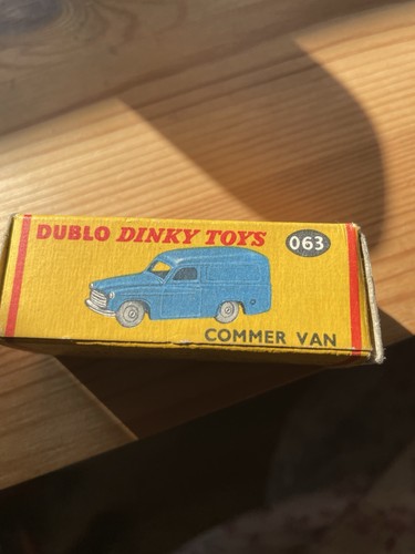 Dinky 063 blue - 063, van.