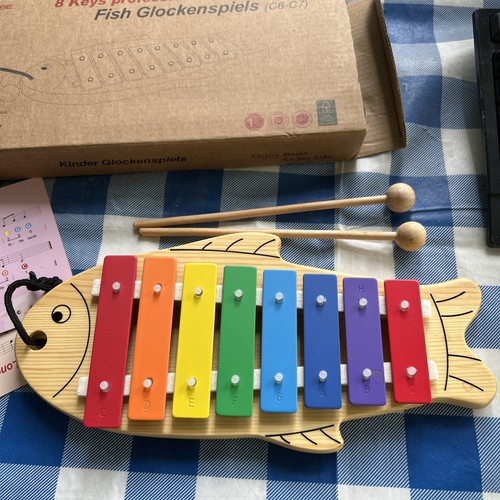 Fish xylophone glockenspiel - fish,