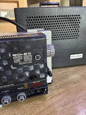 Bolex SP80 8mm Sound Cine/Movie Projector W Bespoke Flightcase Speaker Untested