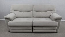 G Plan Stratford Notting Hill Cobblestone Fabric Power 3 Seater Sofa