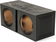 Dual 12 Inch Subwoofer Box
