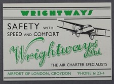 WRIGHTWAYS CROYDON AIR CHARTER