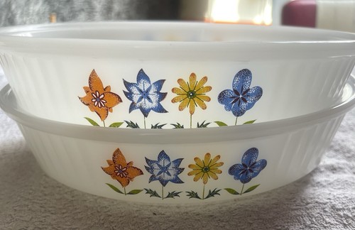 Phoenix folk flowers opalware - phoenix,