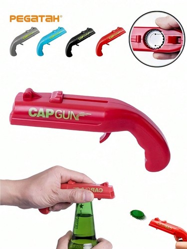 Novelty cap gun style bottle - gun,