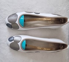 Riva White  Mix Leather Upper