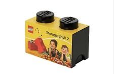 LEGO® Black 2 Knob Storage