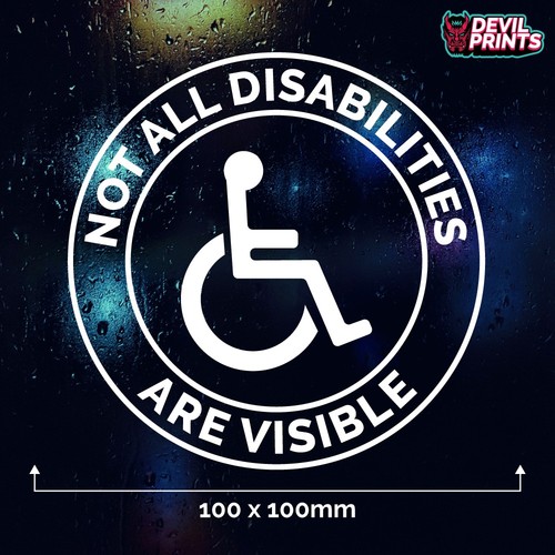 Not all disabilities are - not,