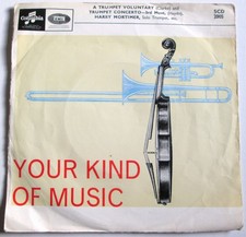 Harry Mortimer - 7" - A Trumpet Voluntary - 1959 - Columbia - SCD 2005 - VG/VG