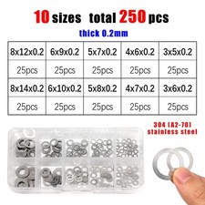 250/1200pcs M3-M20 304