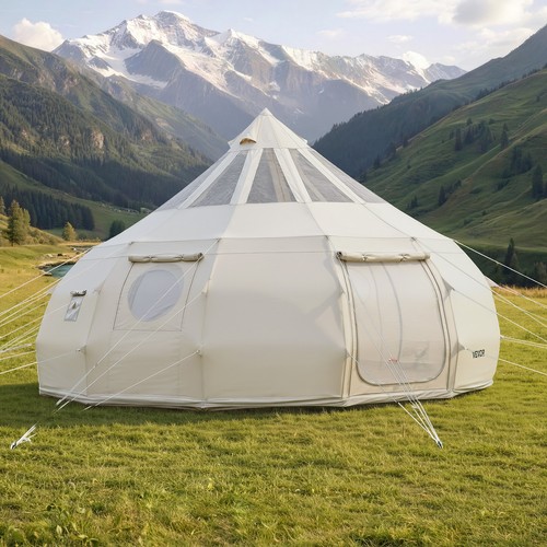 Vevor canvas bell tent - vevor,