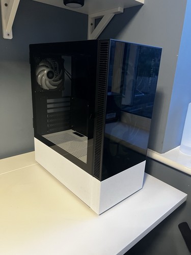 Black and white glass side - black,