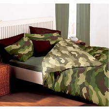Army Camouflage Double Duvet