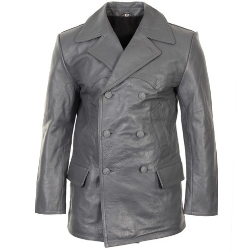 German grey leather boat - german, u-boat