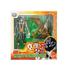 Power Rangers Gokaiger GOKAI SILVER RANGER FIGURE GOLD ANCHOR KEY SET