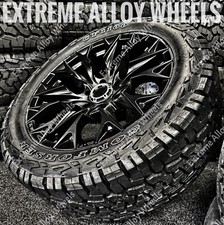 20" RX3 Alloy Wheels For Ford Ranger Wildtrak Pick Up 4x4 + All Terrain Tyres